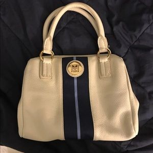 Tommy Hilfiger leather tote